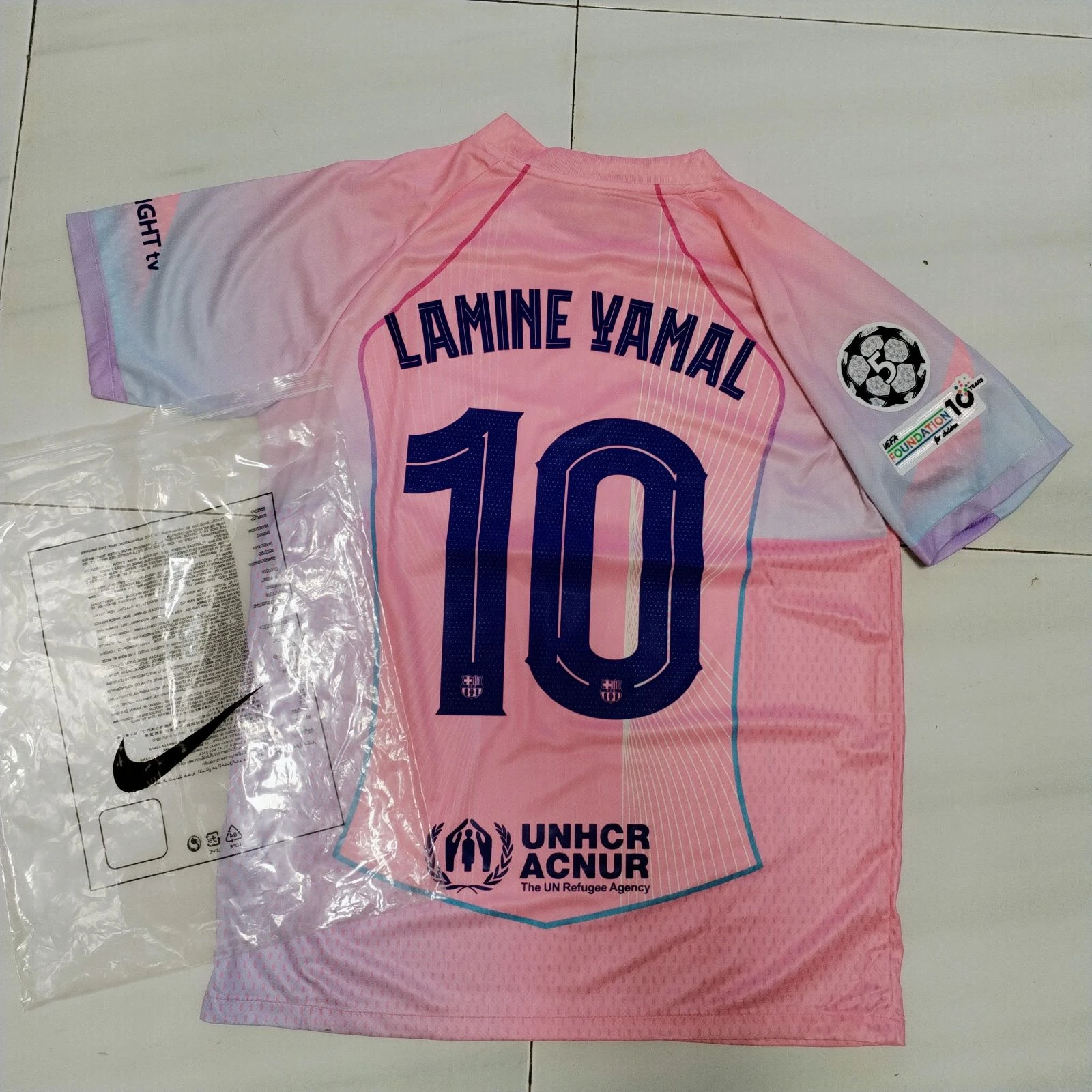 Camiseta FC Barcelona Lamine Yamal 10